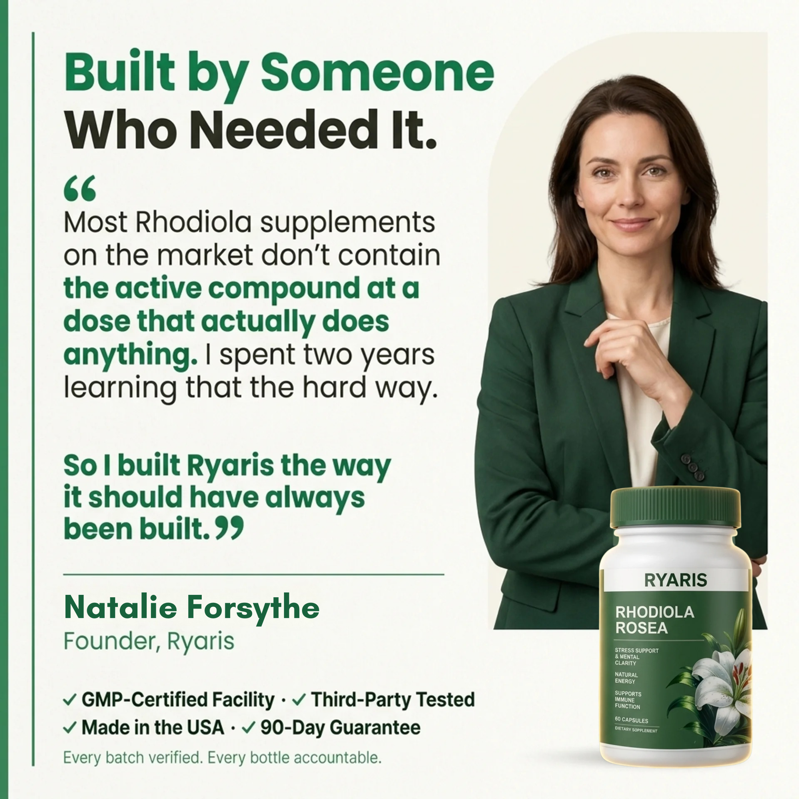 Why Natalie Built