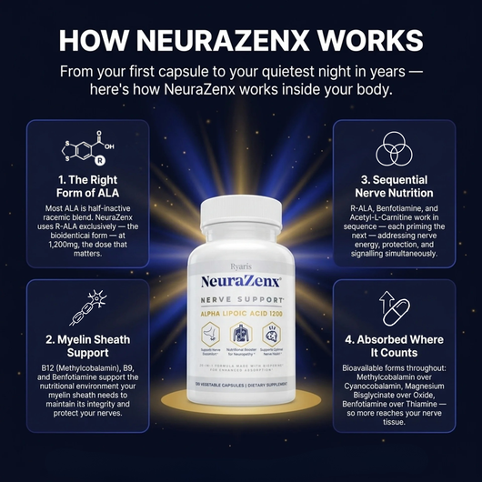NeuraZenx® Nerve Support — Alpha Lipoic Acid 1200