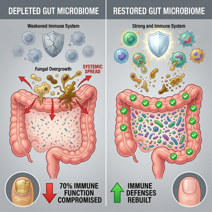 Weakened Immunity Lets Fungus Thrive