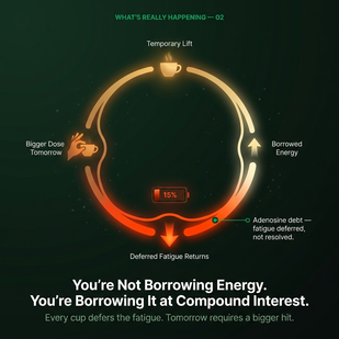 Caffeine Has Become a Debt You Can't Afford to Keep Paying