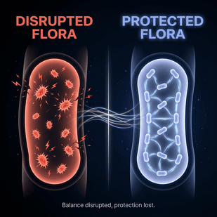 Your Flora Balance Was Disrupted