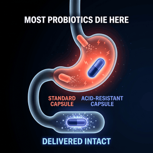 Most Oral Probiotics Don't Survive Digestion
